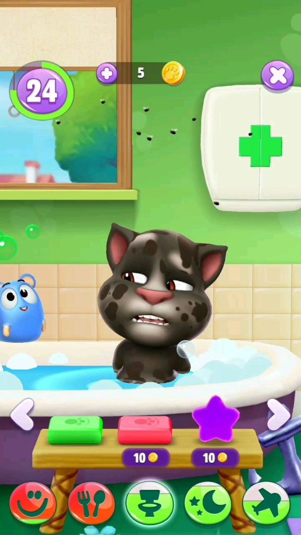 汤姆猫你是不是偷偷放屁了?