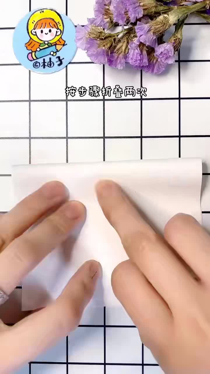 #创意简笔画#【06创意折叠】画护士姐姐。拿掉口罩才能看笑脸啊,期待出门不带口罩的那天