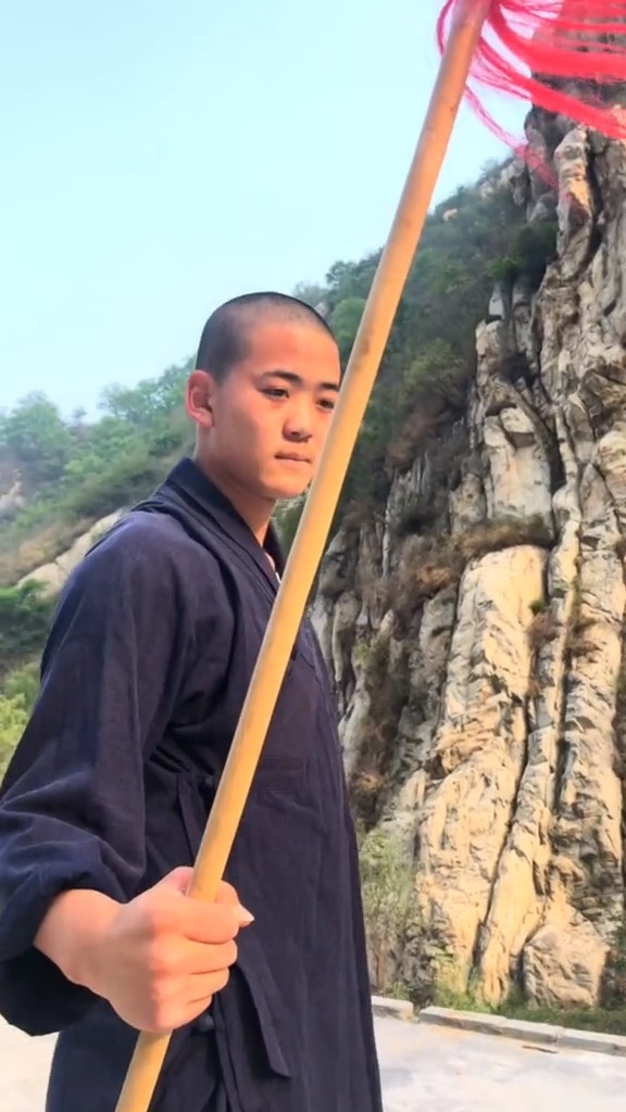 #少林功夫#少林霸王枪请勿模仿!