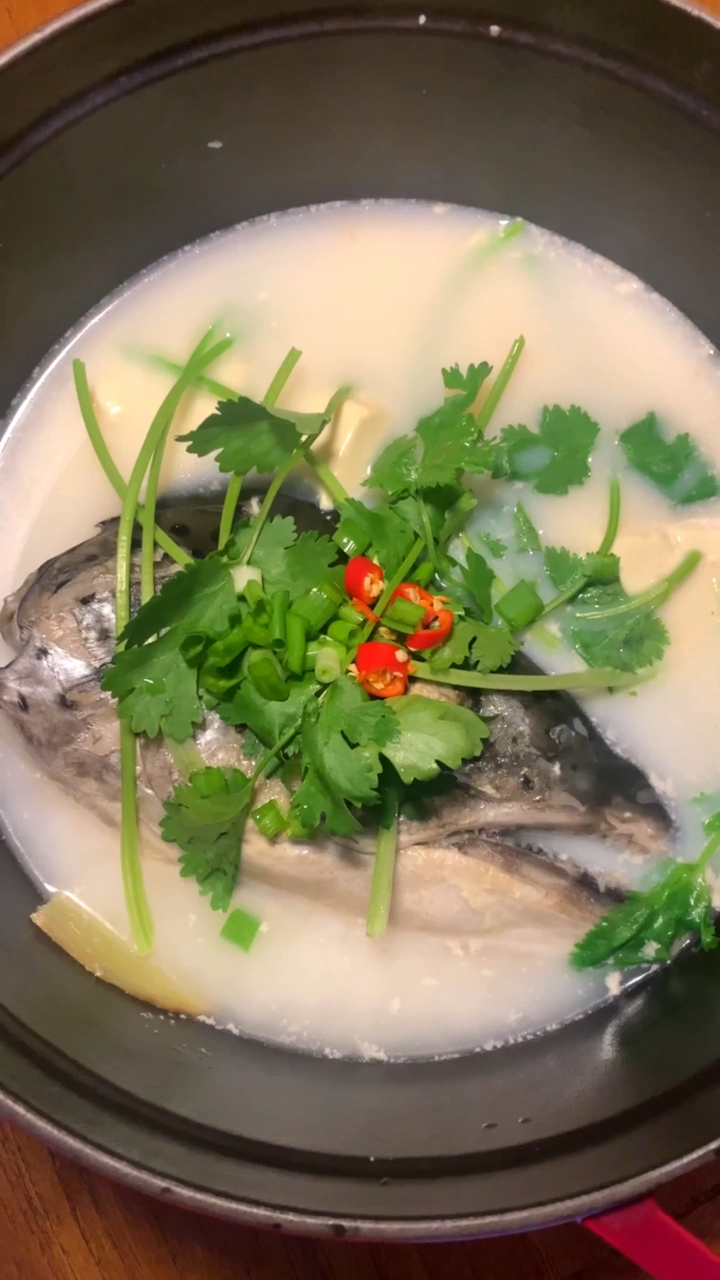 三文鱼豆腐汤