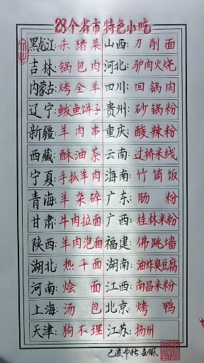 您是哪里的?有什么特色小吃特别好吃?介绍一下好吗?……