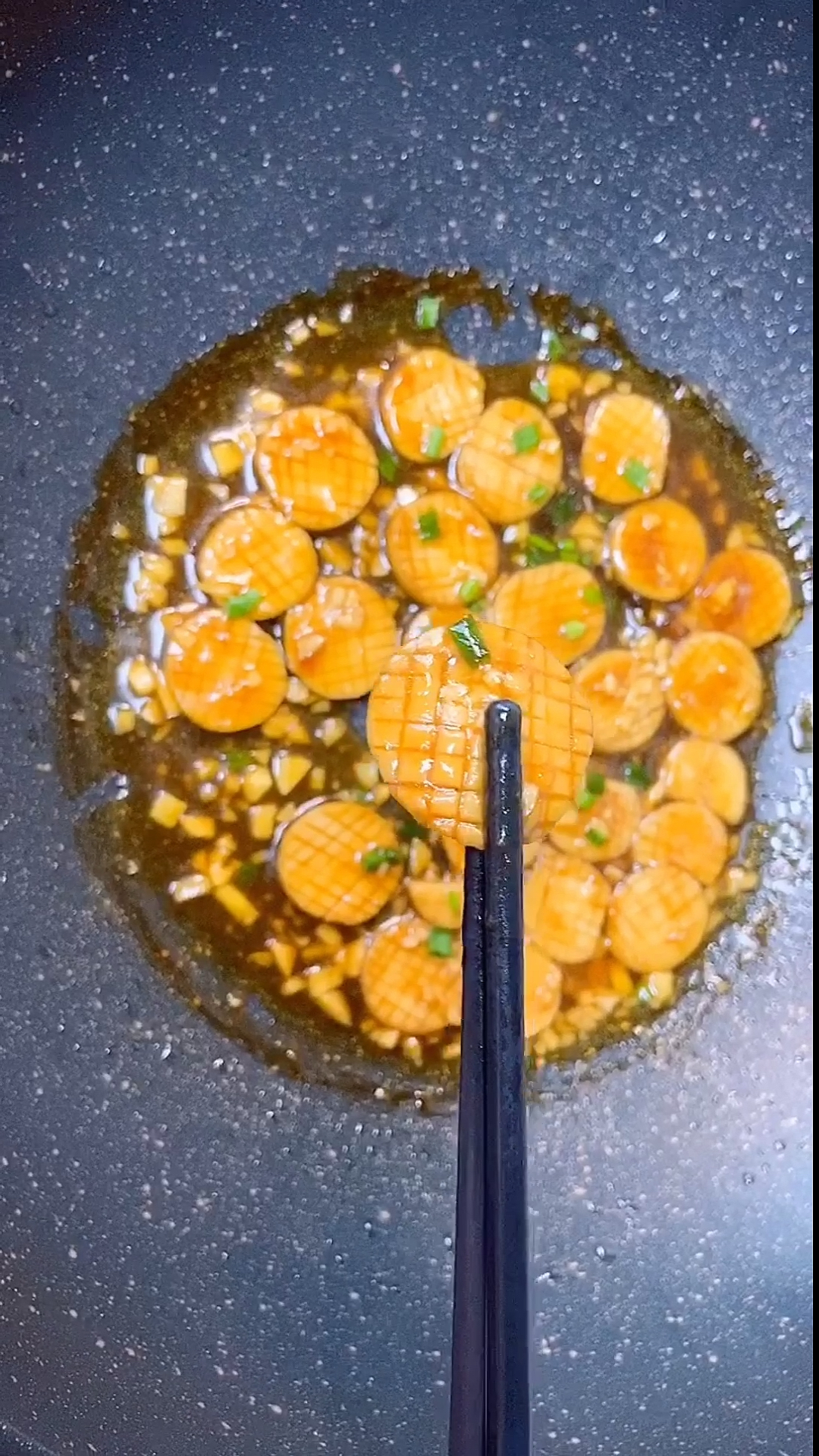 #自制家庭美食#鲍鱼太贵,做一个素鲍鱼,有颜又过瘾