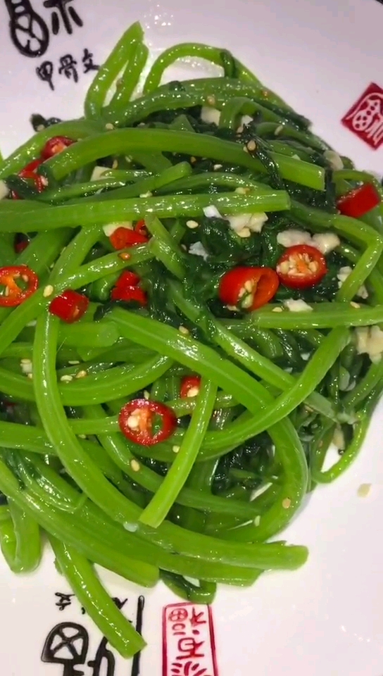 凉拌茼蒿