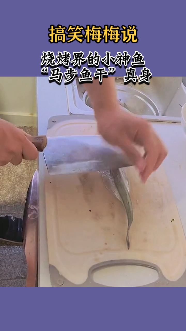 烧烤界的小神鱼“马步鱼干”真身