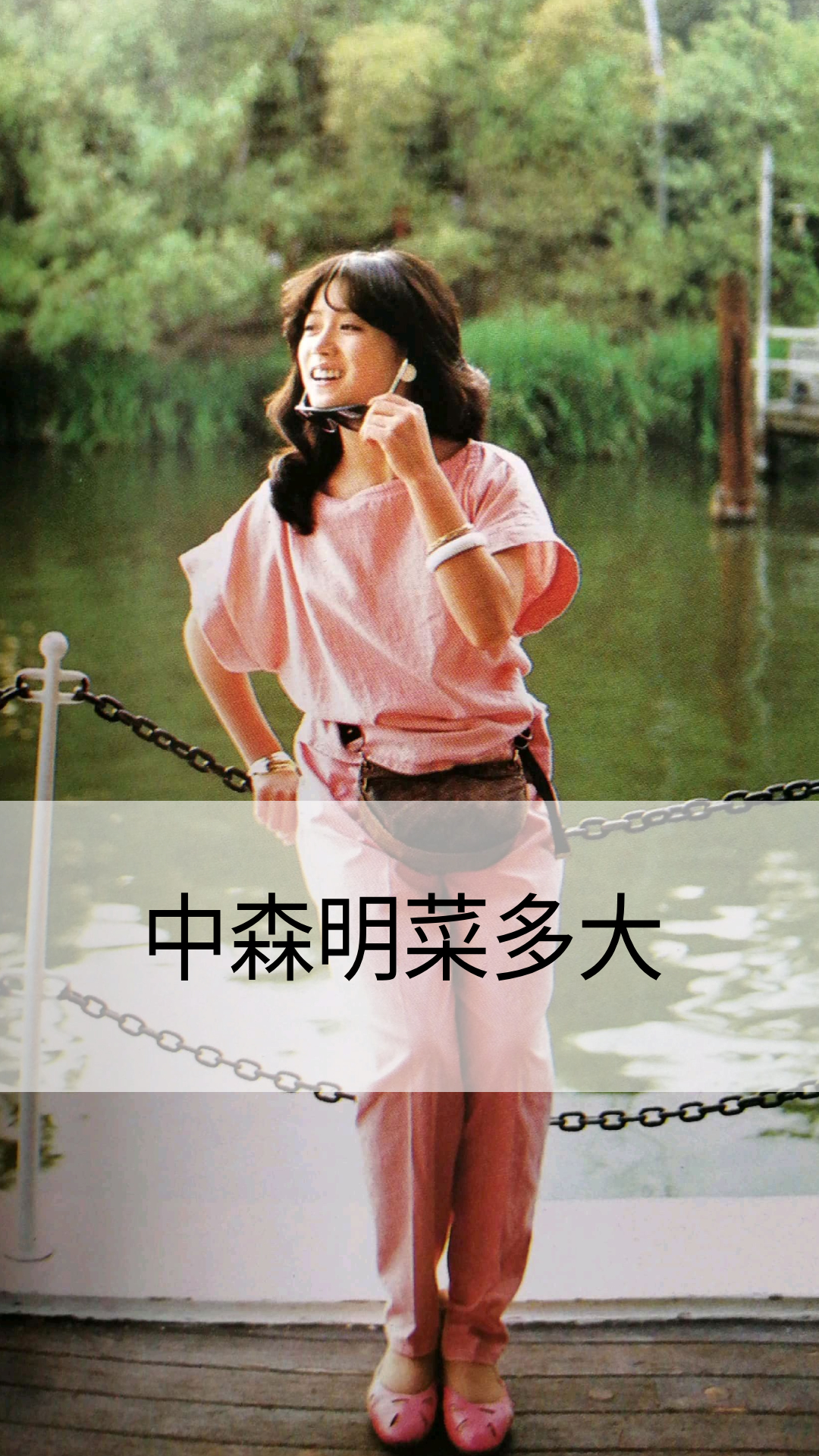 中森明菜多大