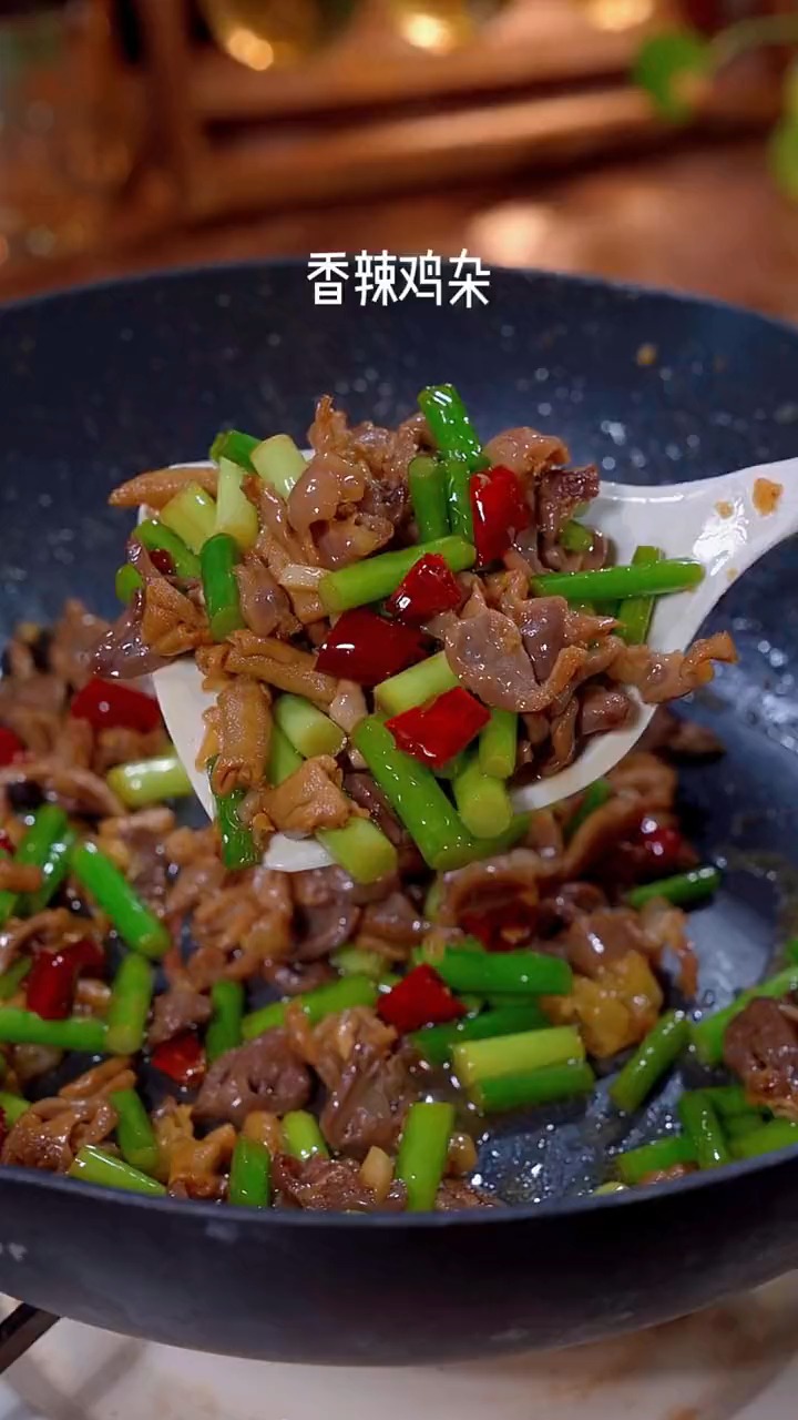 能下三碗米饭的香辣鸡杂
