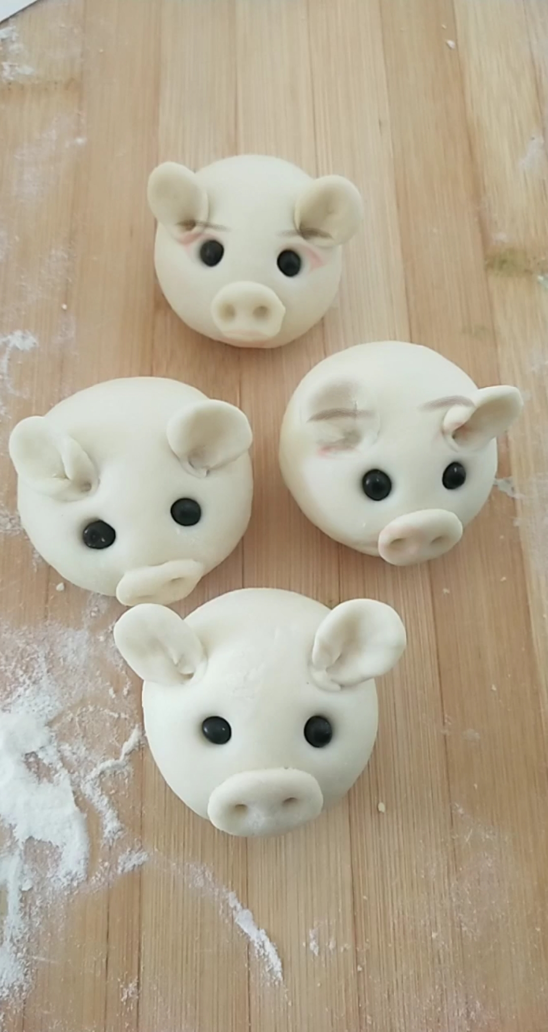 面食小猪做法