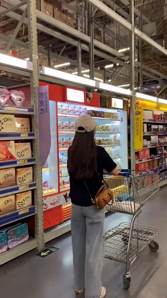 #搞笑段子#有机会的话我们下班了牵着手去逛超市
