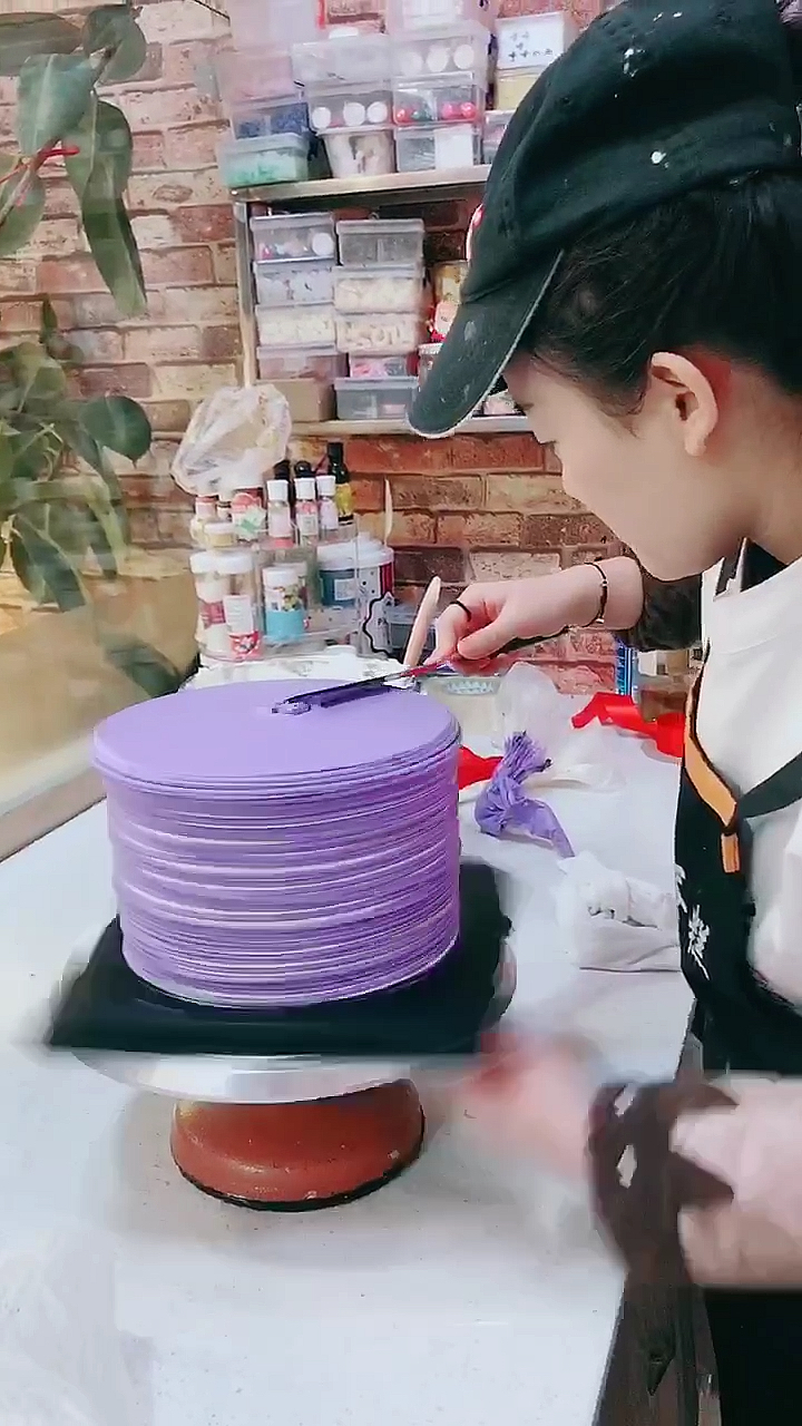 #生日蛋糕#水冰月蛋糕教程来袭