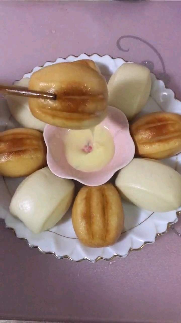 #优秀如我#奶香金银小馒头