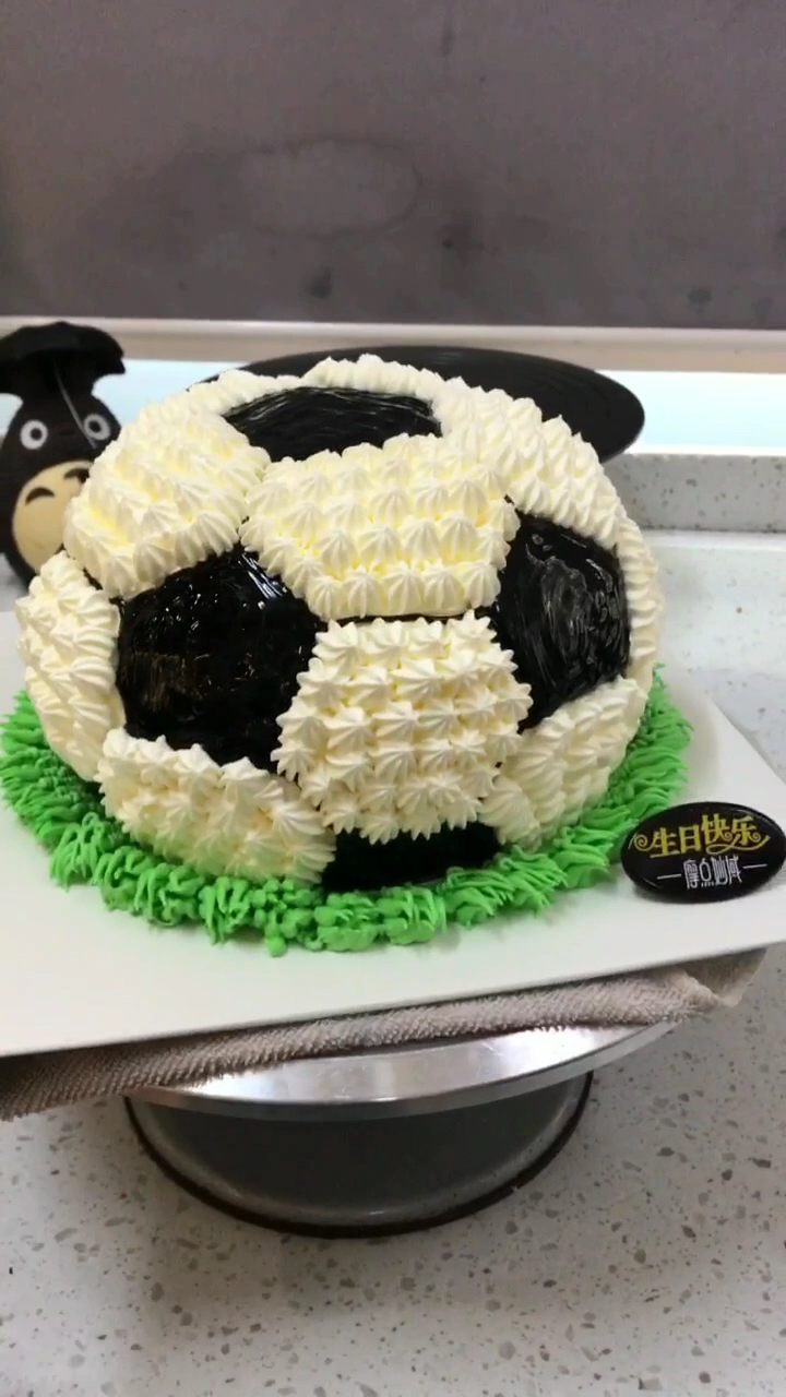 #食神大PK#超酷足球蛋糕,你们喜欢什么运动?