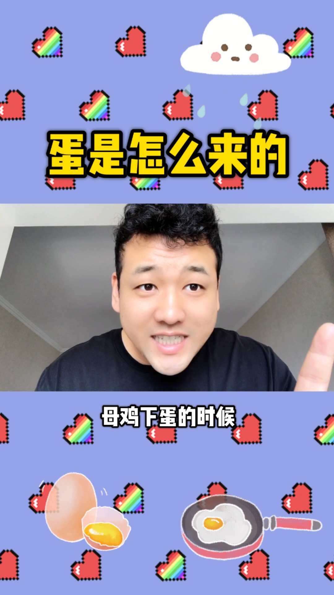 #我要上热门#蛋是这么来的