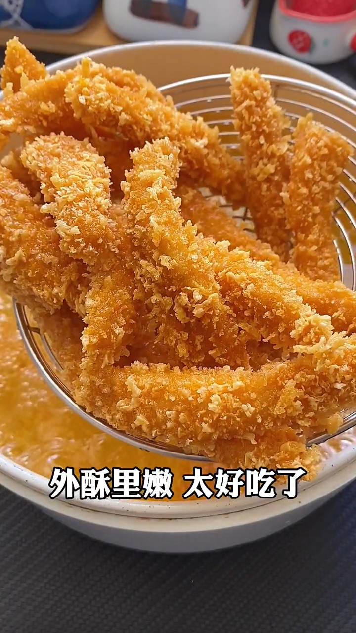 不要带孩子去外面买炸鸡柳了,自己在家做好吃又卫生
