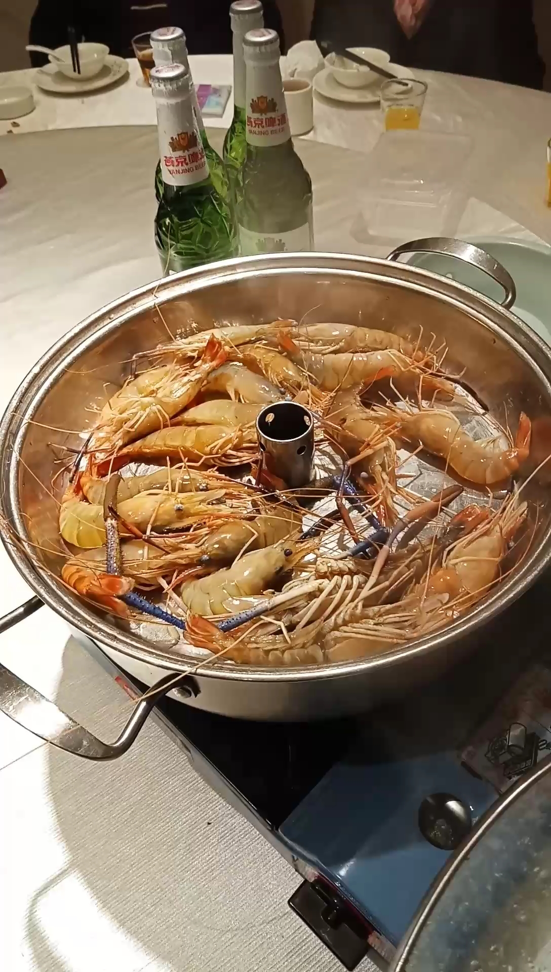 清蒸活虾 