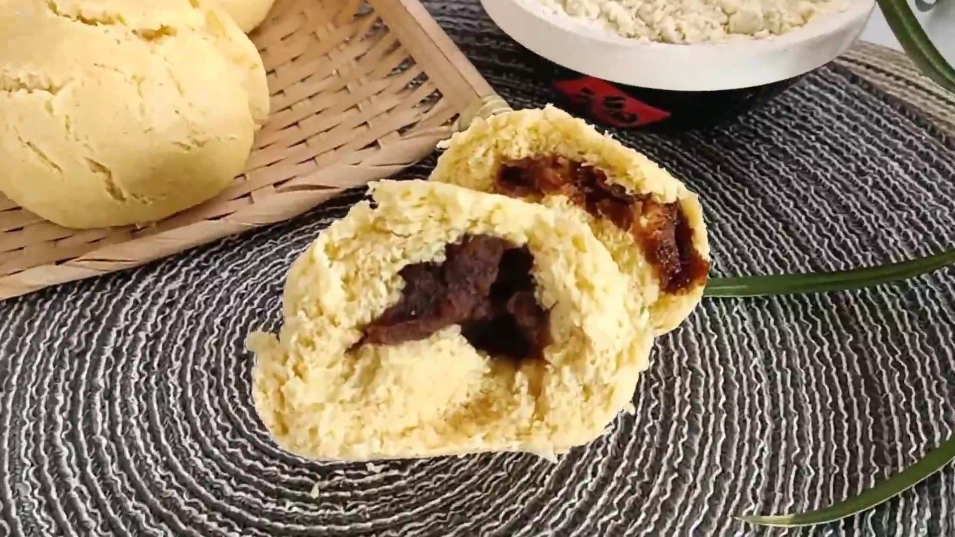 田也杂粮玉米面馒头好吃美食的做法教程