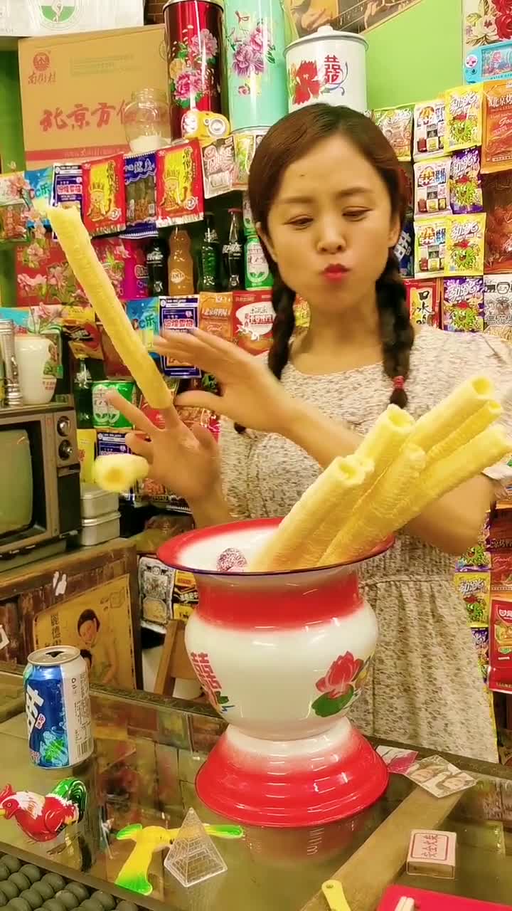你老家管这个爆米花叫啥名字你还记得小时候吃过的那些小零食吗