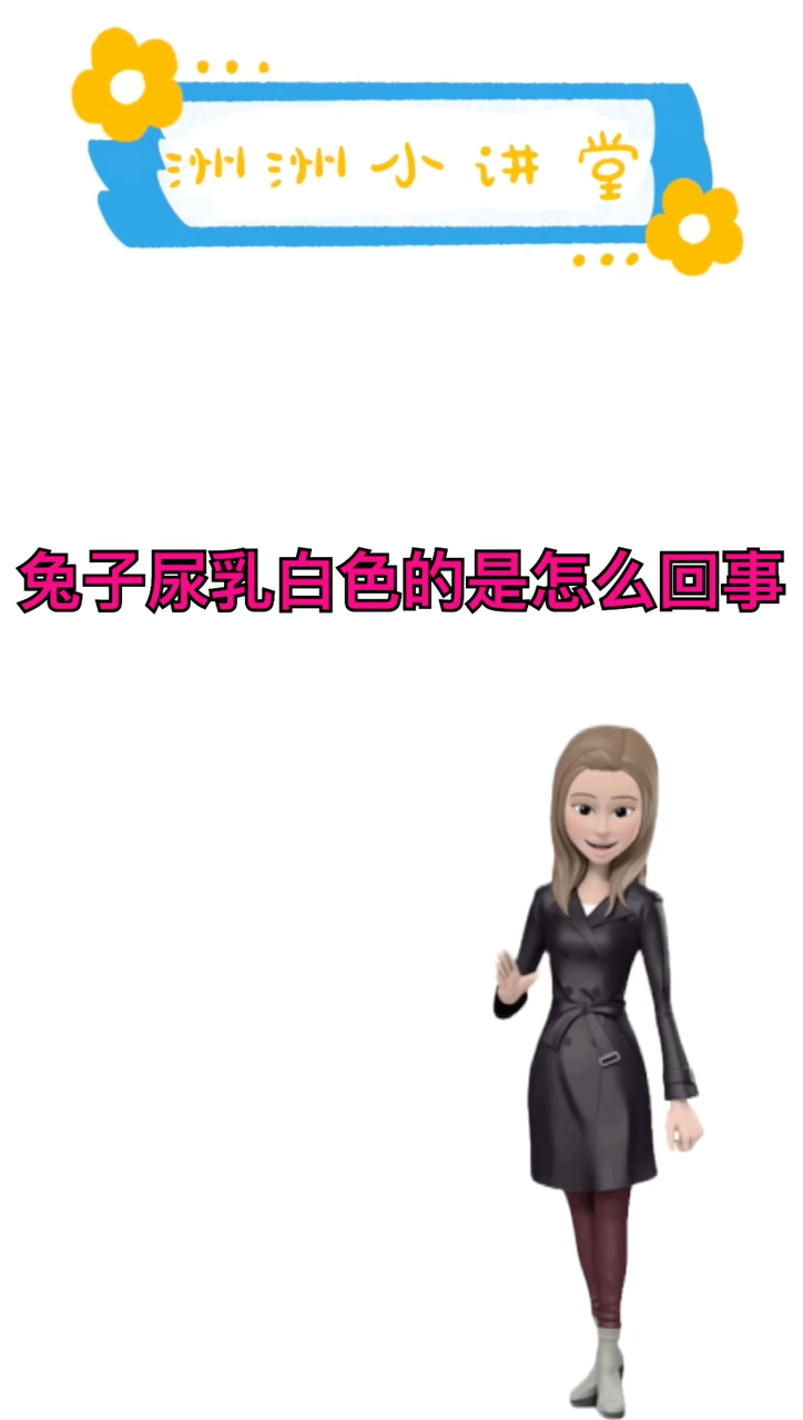 兔子尿乳白色的是怎么回事