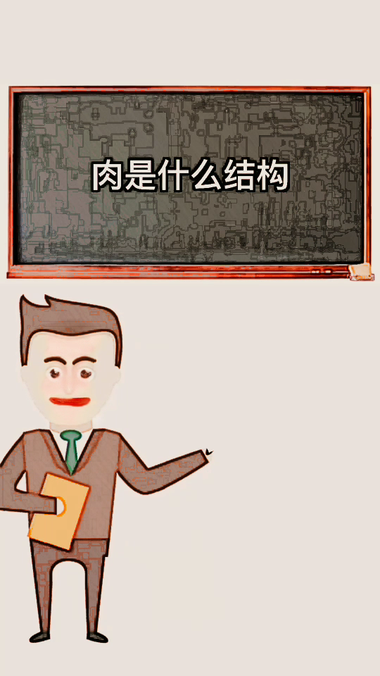 肉结构     