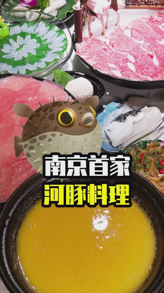 #探店美食#专门吃河豚的店,你敢吃河豚吗?