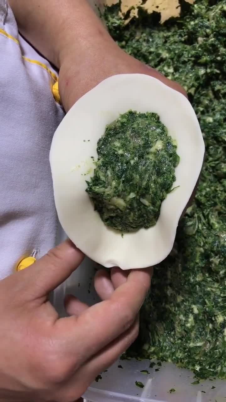你们要的月牙饺子包法口诀