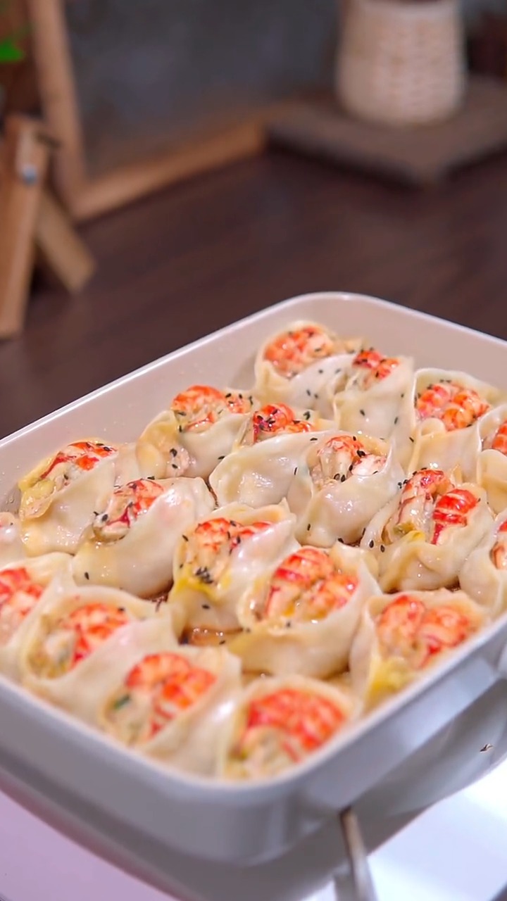 教你做好吃的龙虾饺子