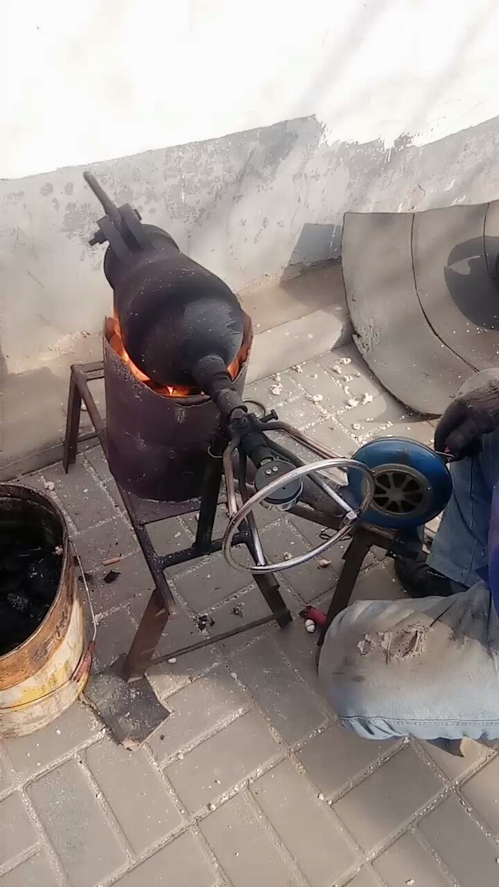 老式爆米花机