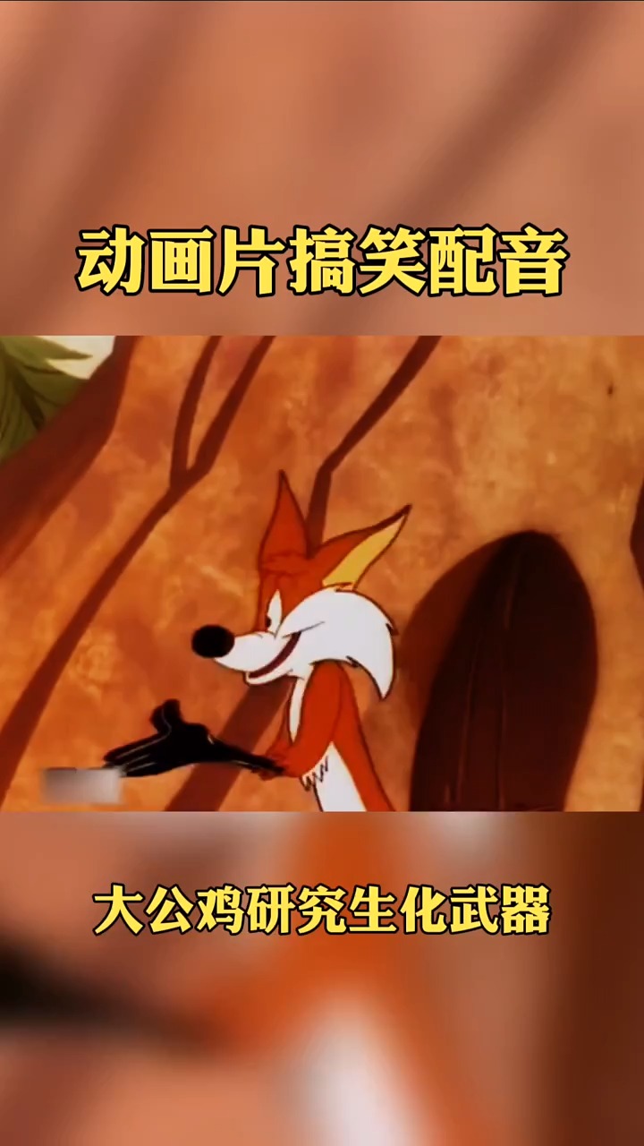 大公鸡对付狐狸竟然研究生化武器