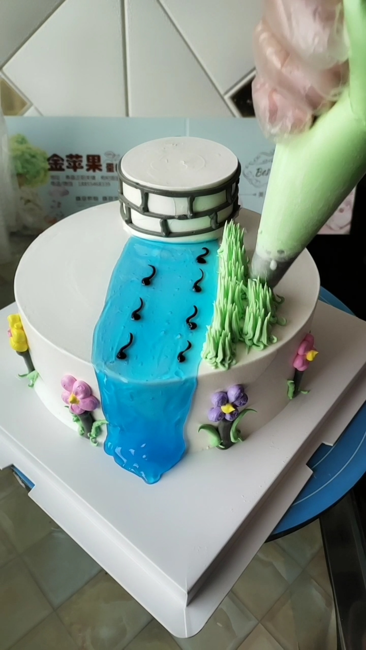 #美食#场景蛋糕制作