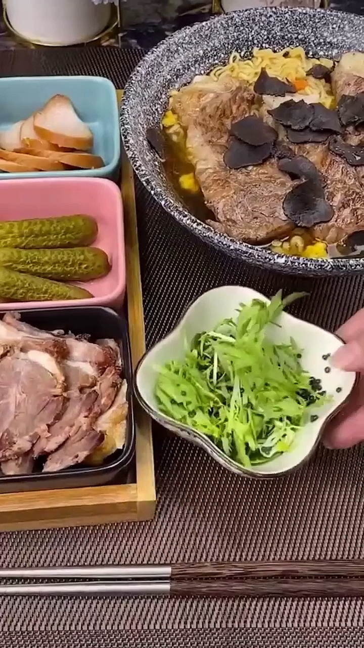 一顿美味健康的晚餐