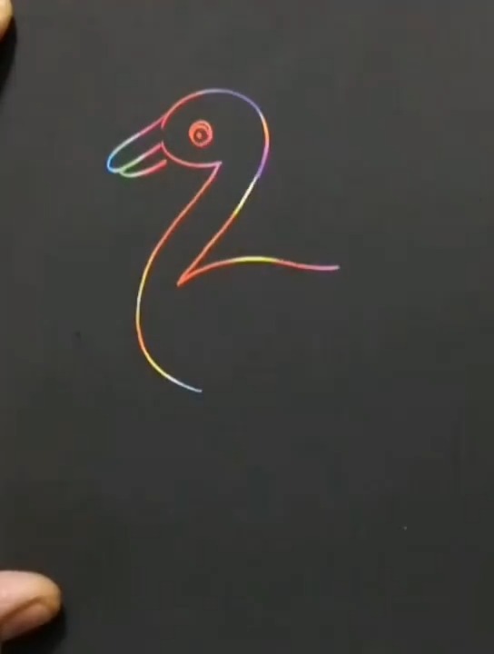 鸭子的简单画法,你会画了吗?