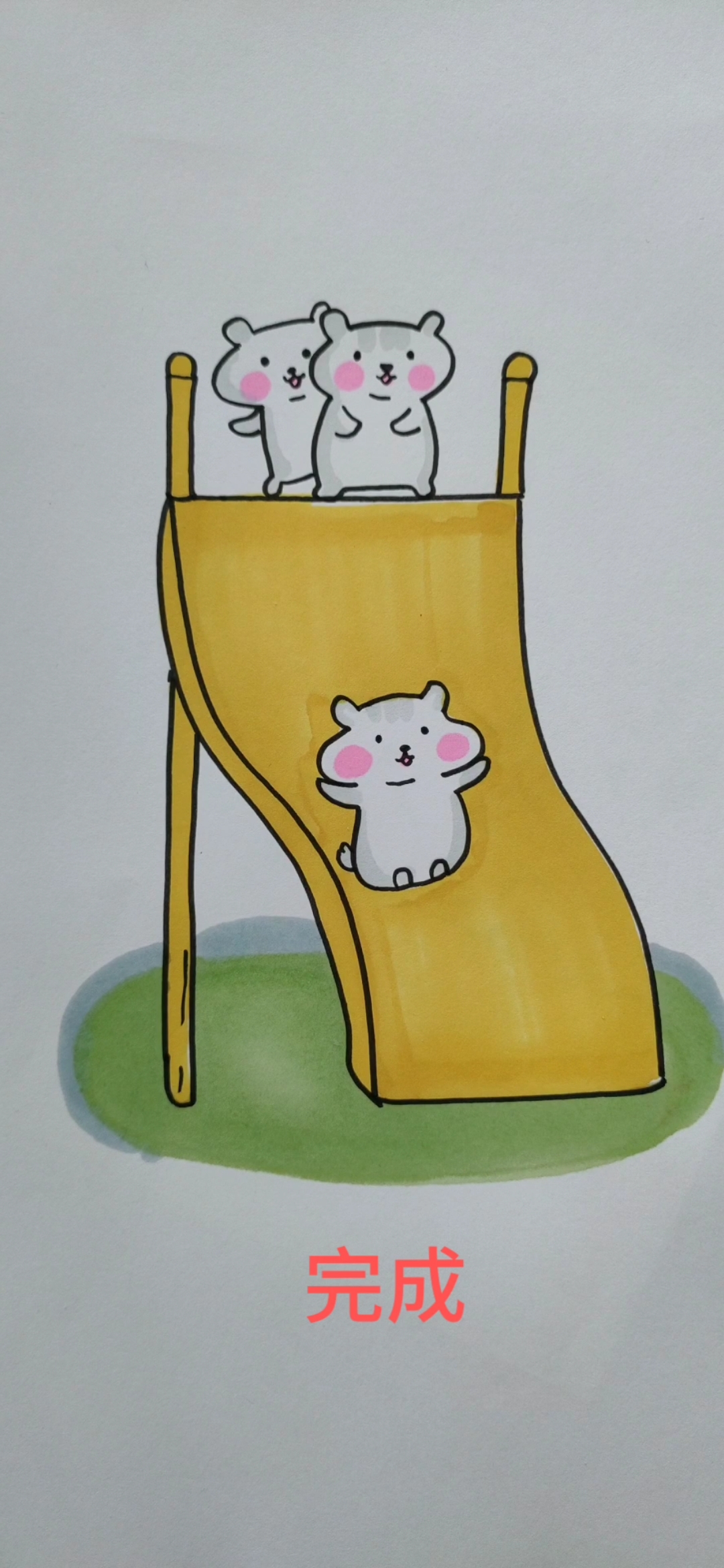#简笔画#超有爱的简笔画小动物