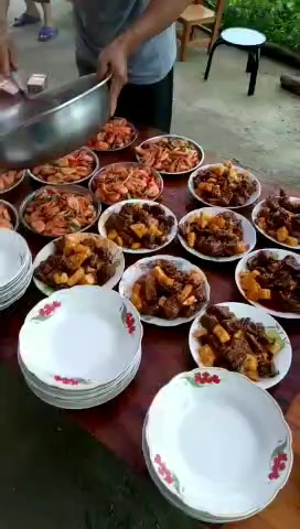 广西农村酒席菜谱是一流的