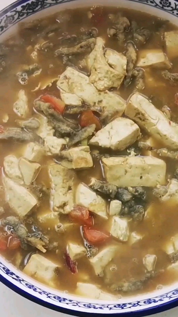 #食神大PK#忘不掉的家乡菜,小黄鱼汤的做法,酸辣开胃