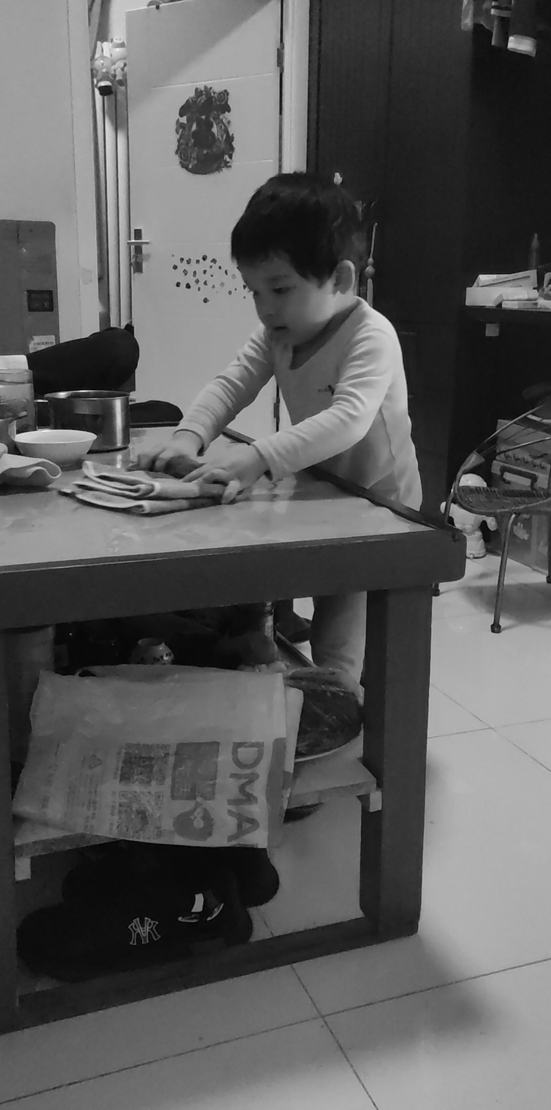 擦桌子→_→
