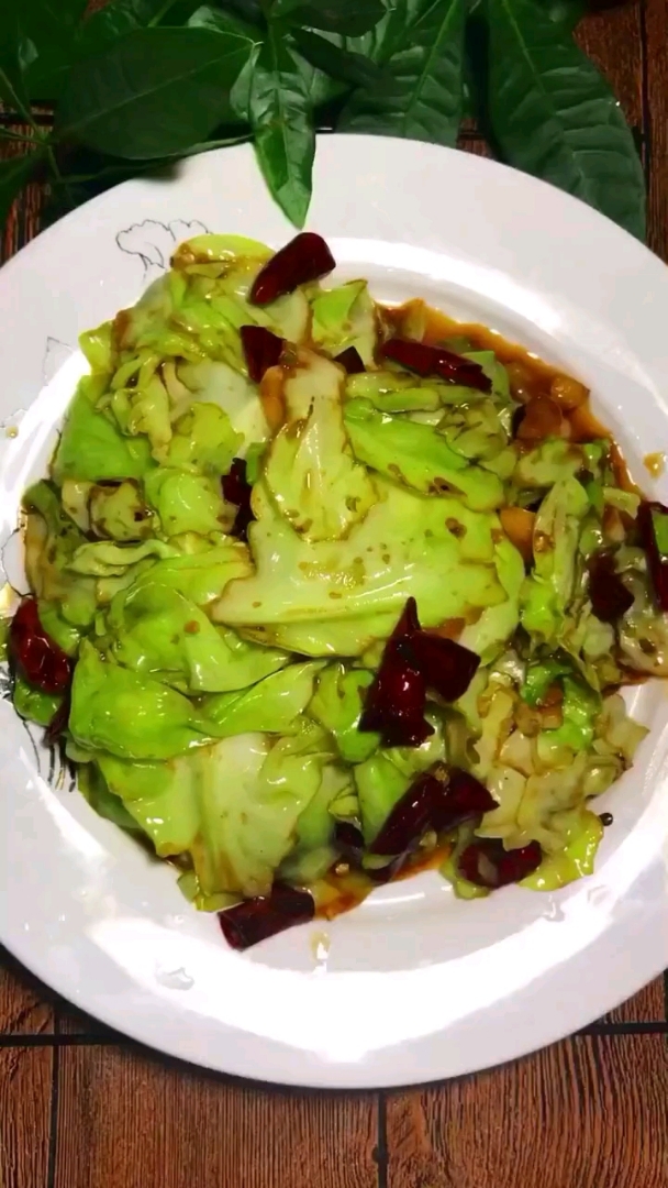 家常手撕包菜