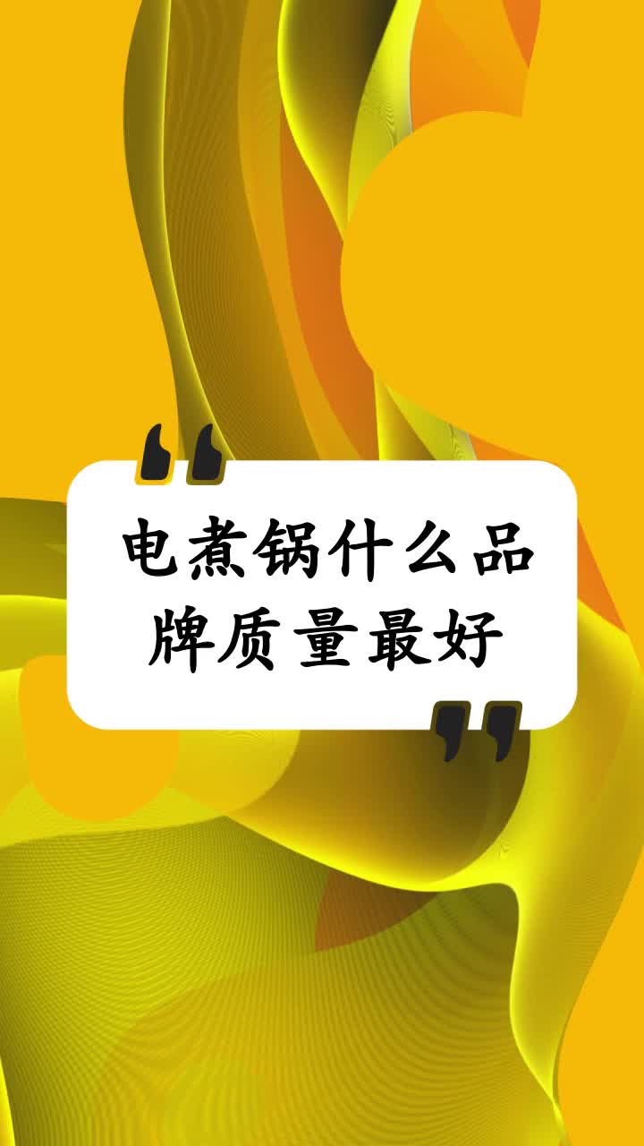 电煮锅什么品牌质量最好