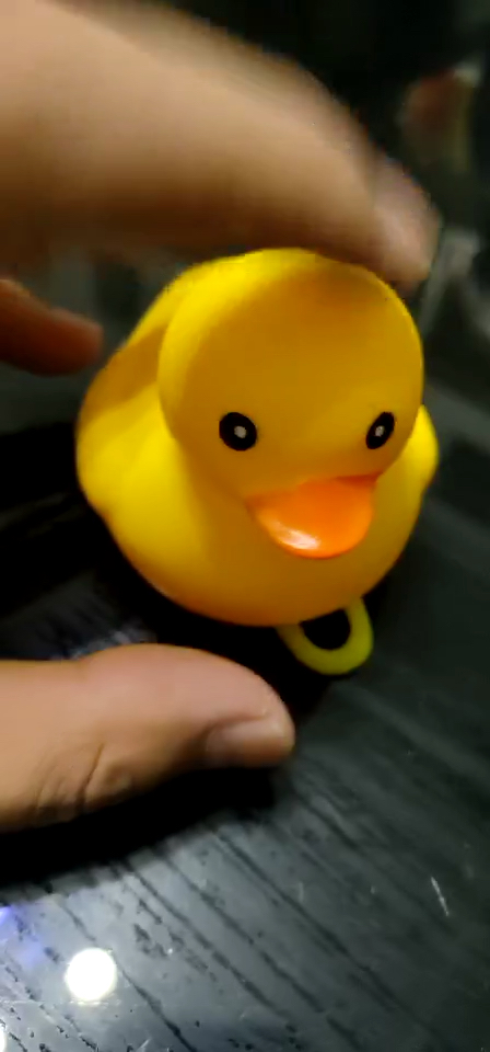 可爱的小黄鸡头灯