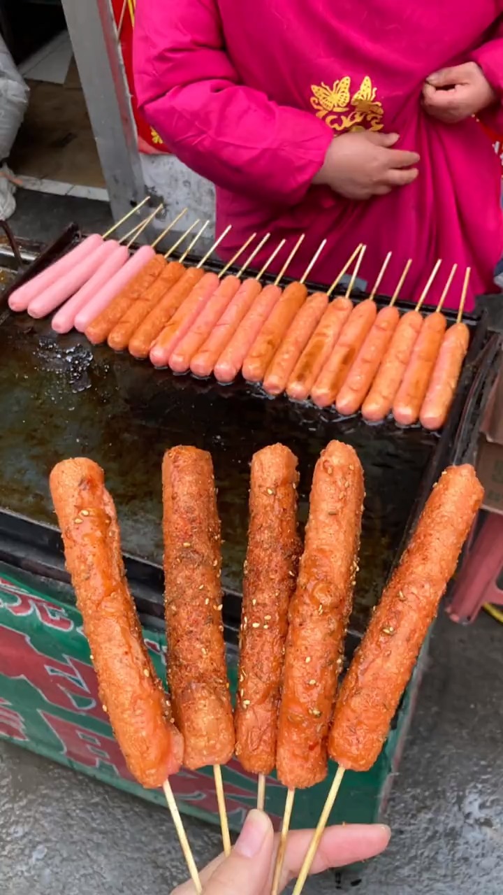 铁板烤串你们喜欢吃吗?