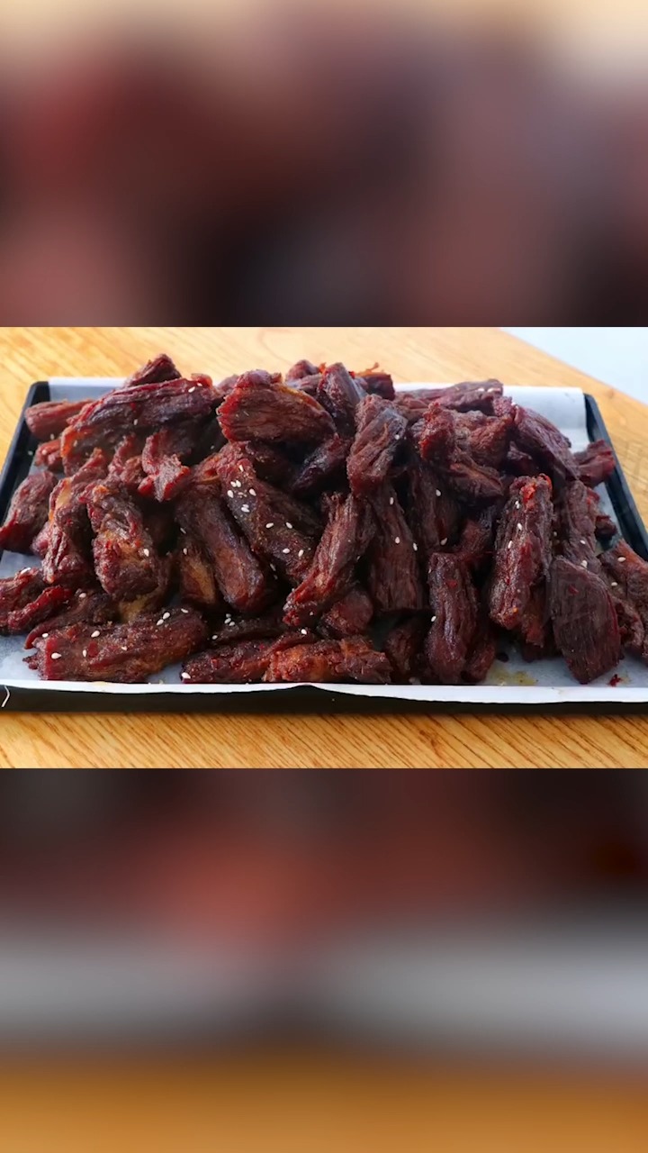 25斤牛肉能做出多少牛肉干呢,结果有点意外