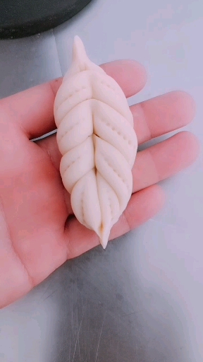 #花式面点#柳叶馒头制作