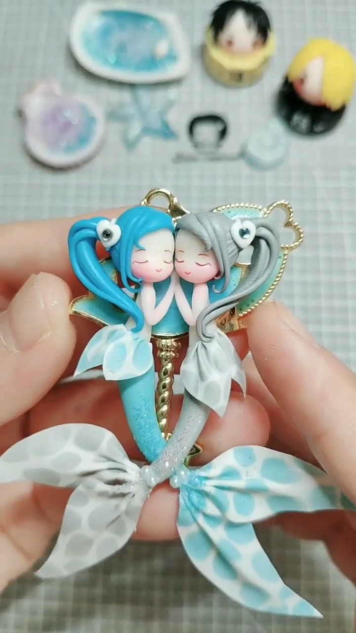 #这是高手#双鱼座美人鱼!可爱的小马尾来一波