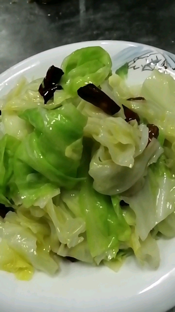 #食神大PK#麻油炝炒包心菜,教程来了非常好吃非常清脆爽口的一道菜。