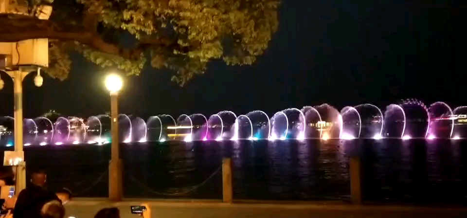 西湖夜景