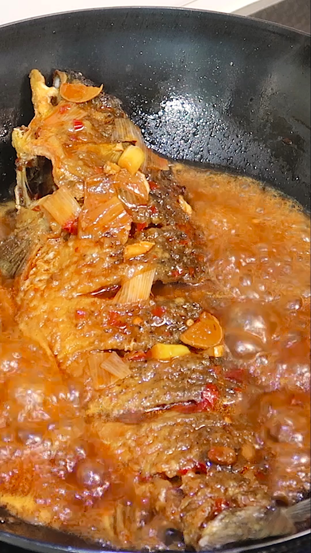 #冬季进补计划#年夜饭红烧鱼家常做法