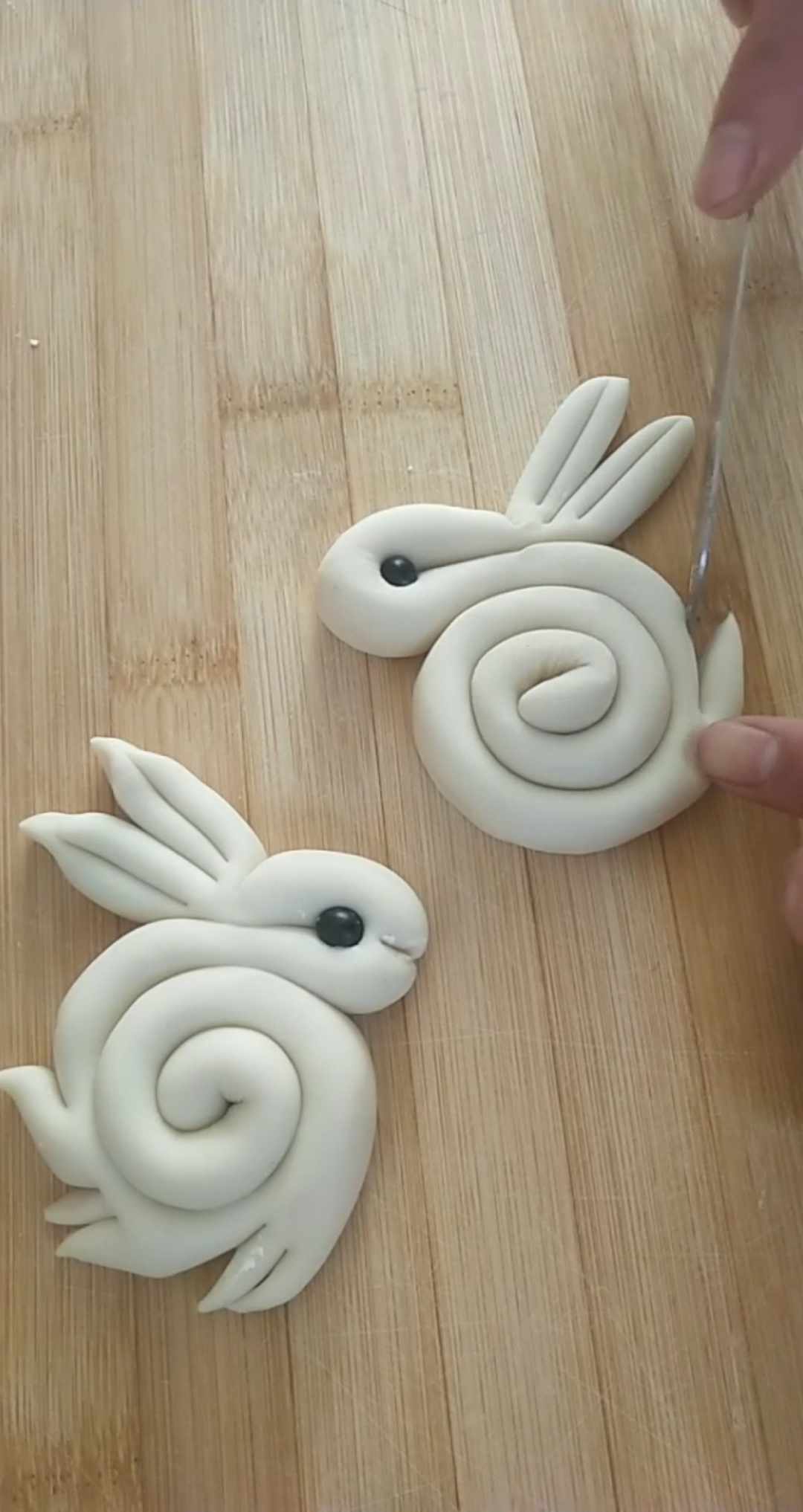一根面秒变小兔子