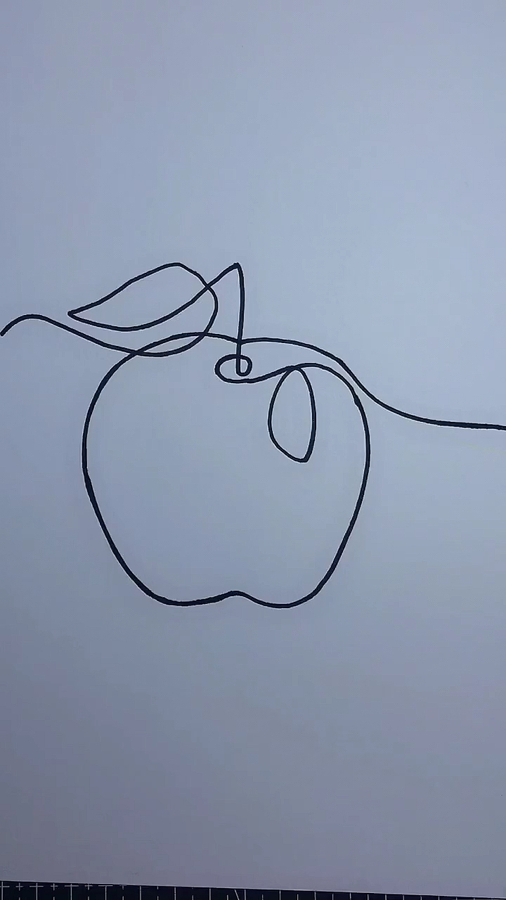 #创意简笔画#一笔画的啥