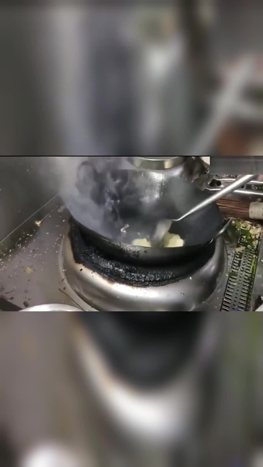 实拍广东大厨炒米粉,果然是一绝,怪不得工资16000!