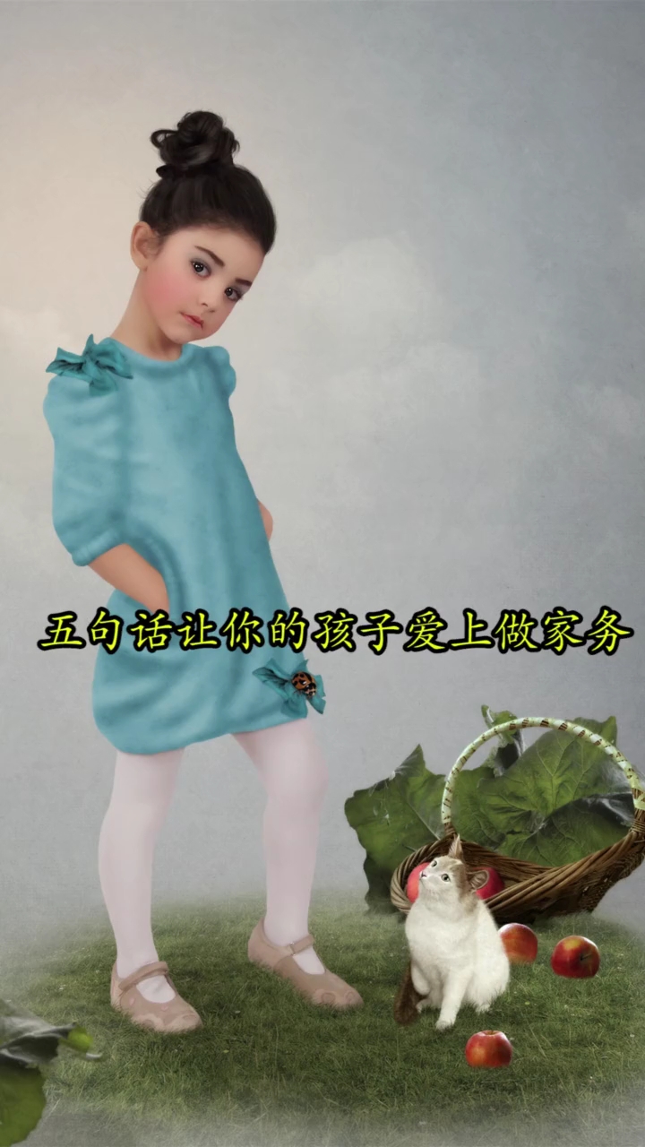 五句话让你的孩子爱上做家务