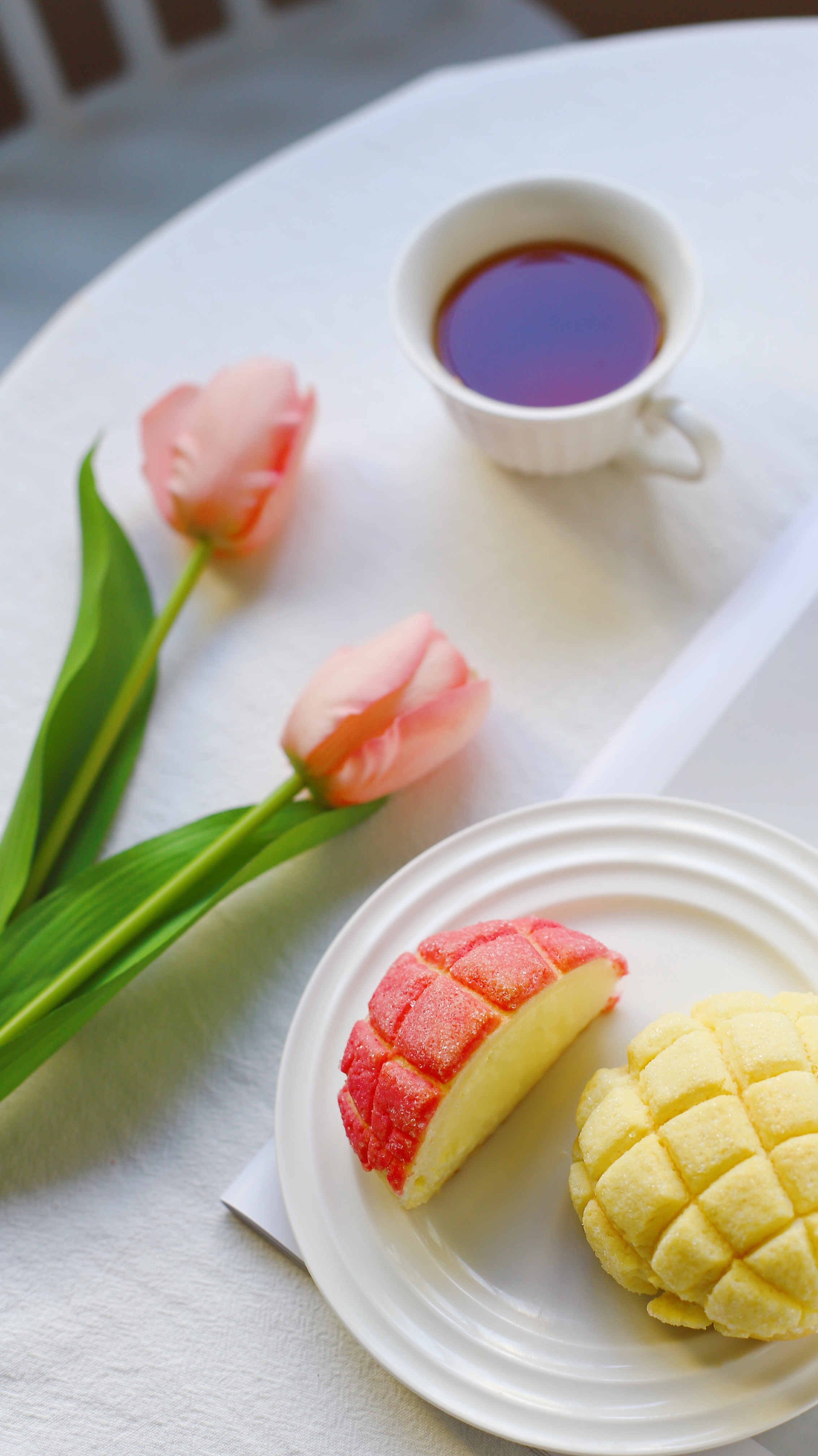 #烘焙#没有菠萝的彩色菠萝包(上)