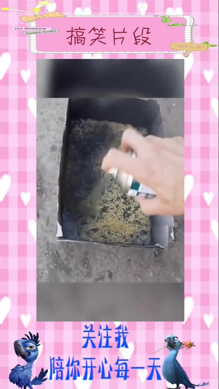 天呐,一包泡面居然能拍出这么炫酷的照片!,搞笑视频